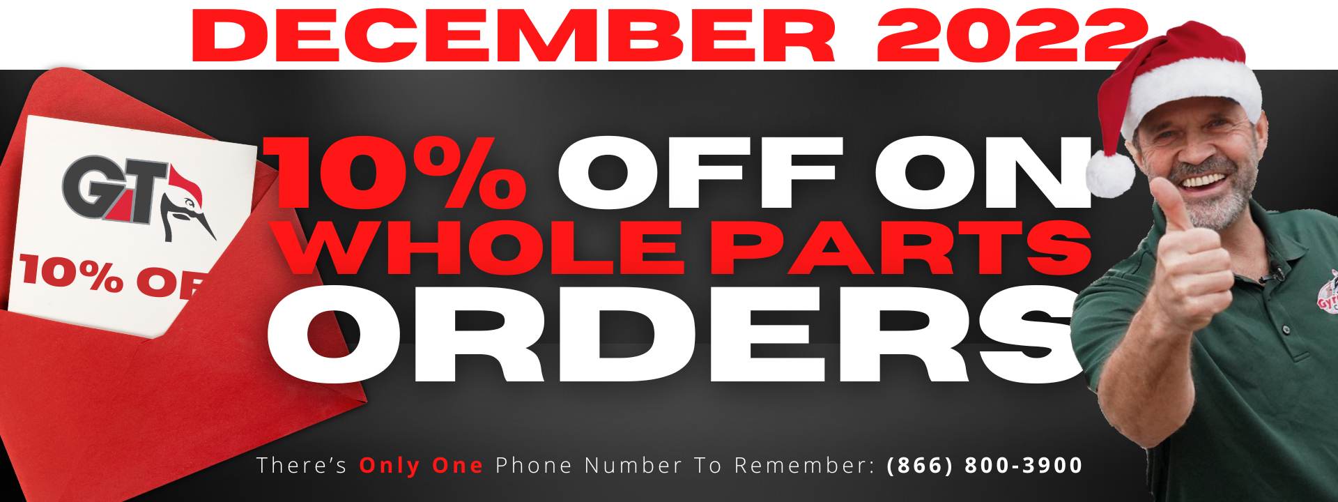 December 2022 Parts Sale