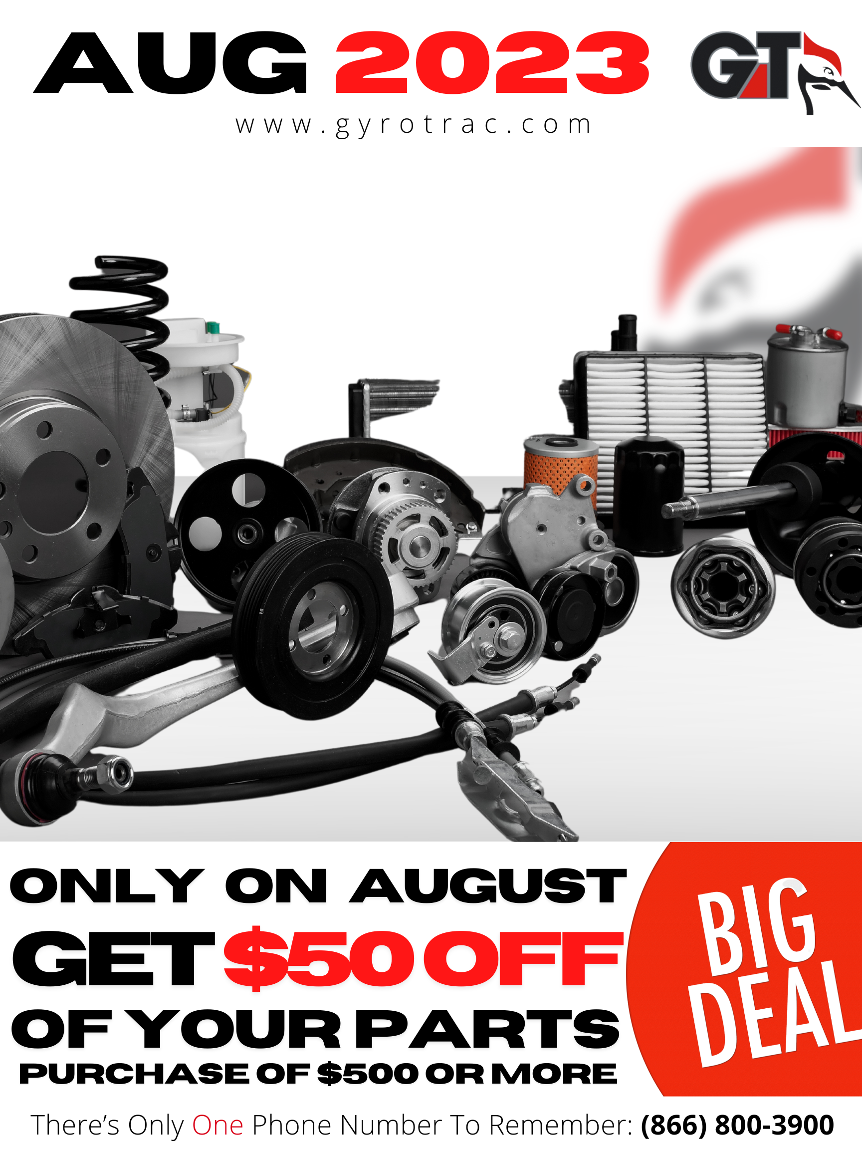 PARTS SALE AUGUST 2023