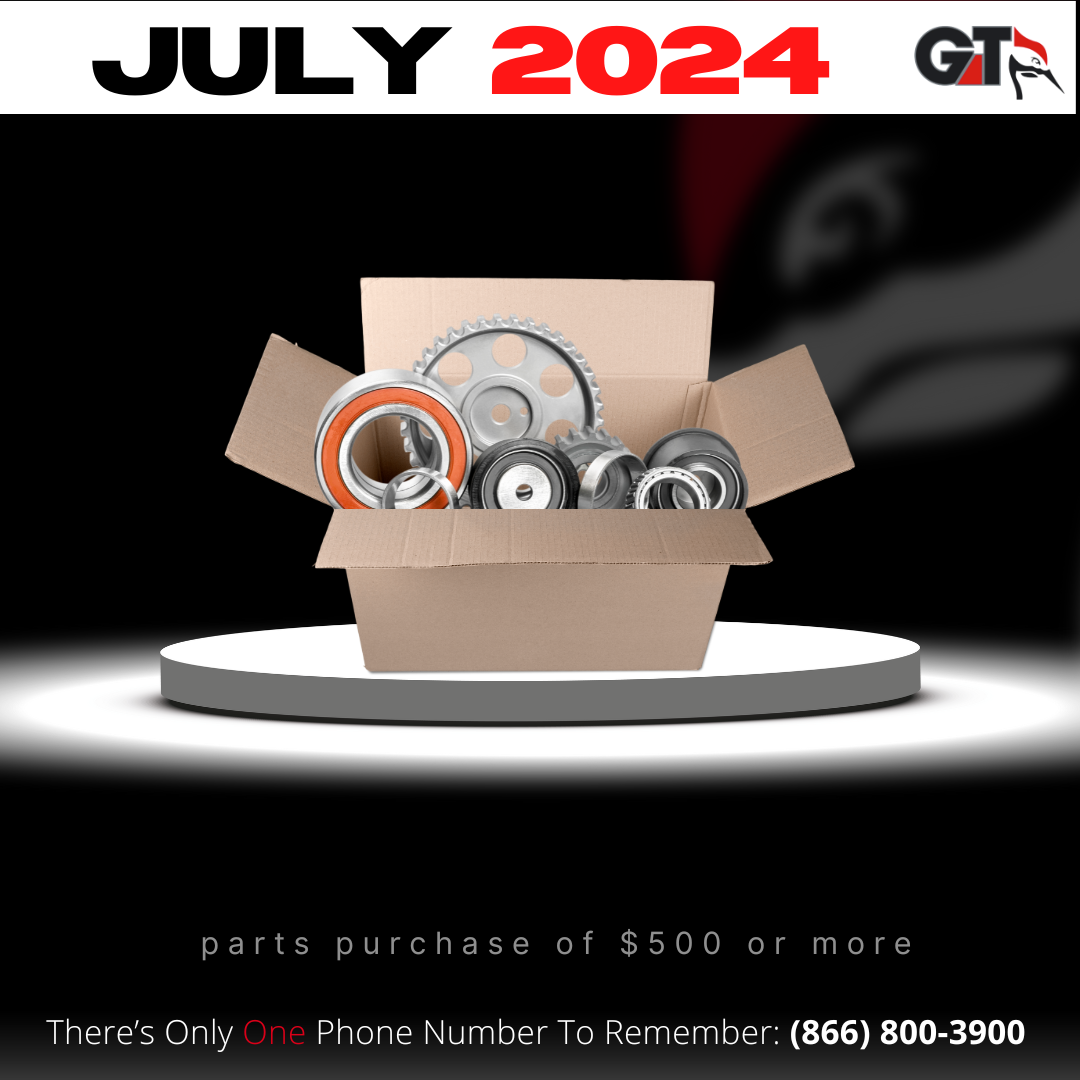 July Savings Alert: Get $50 Off on Parts Purchases Over $500!