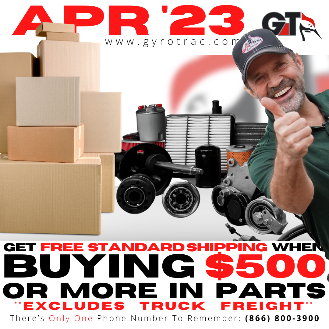 PARTS SALE APRIL 2023