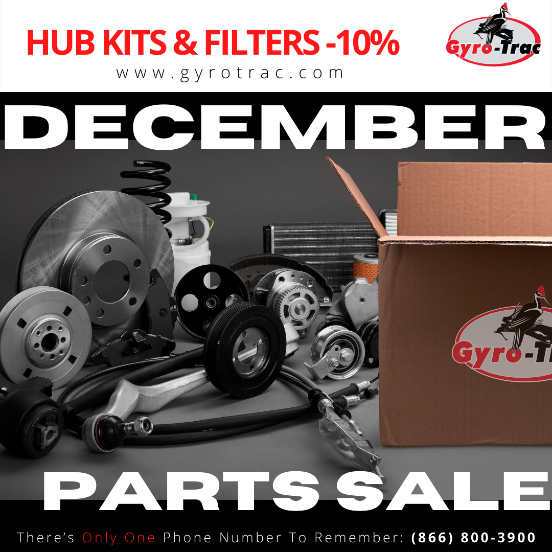 Parts Sale for December 2021