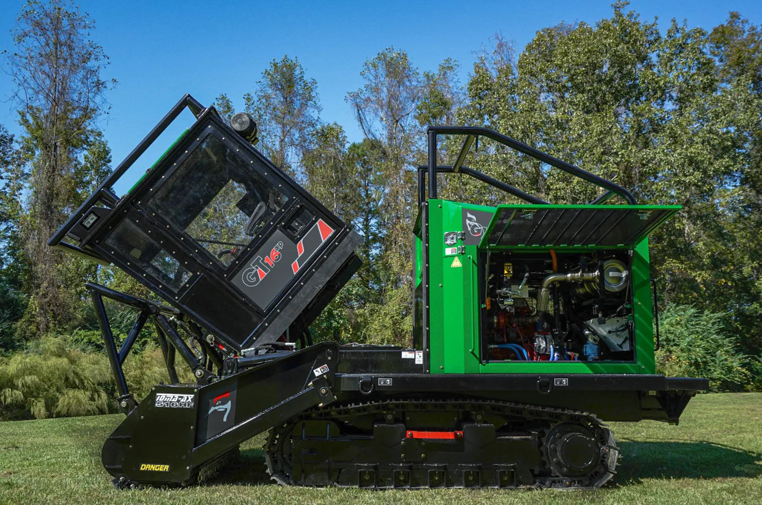 Hart EMC Depends on their Gyro-Trac GT-16 Dedicated Forestry Mulcher