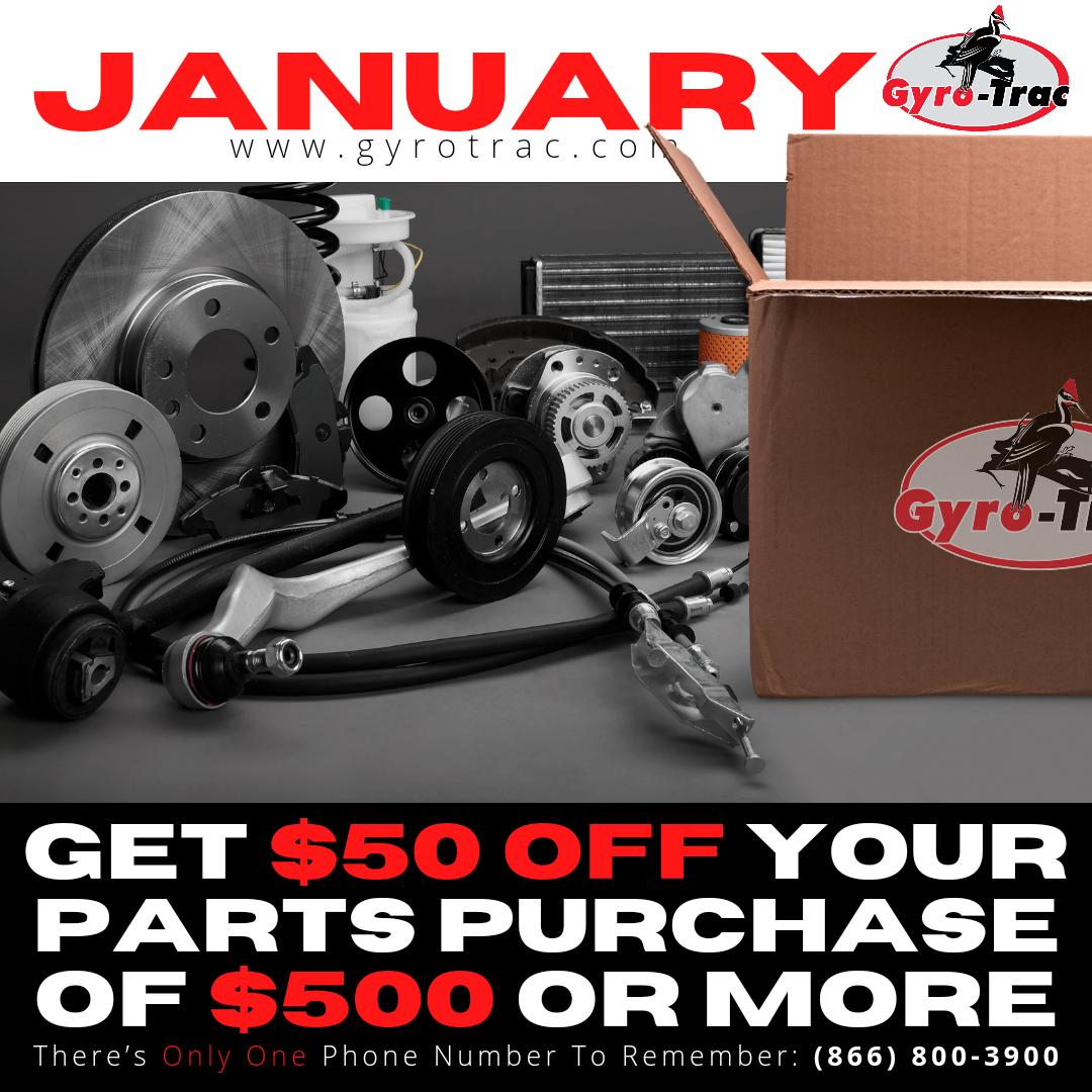 January 2022 Parts Sale