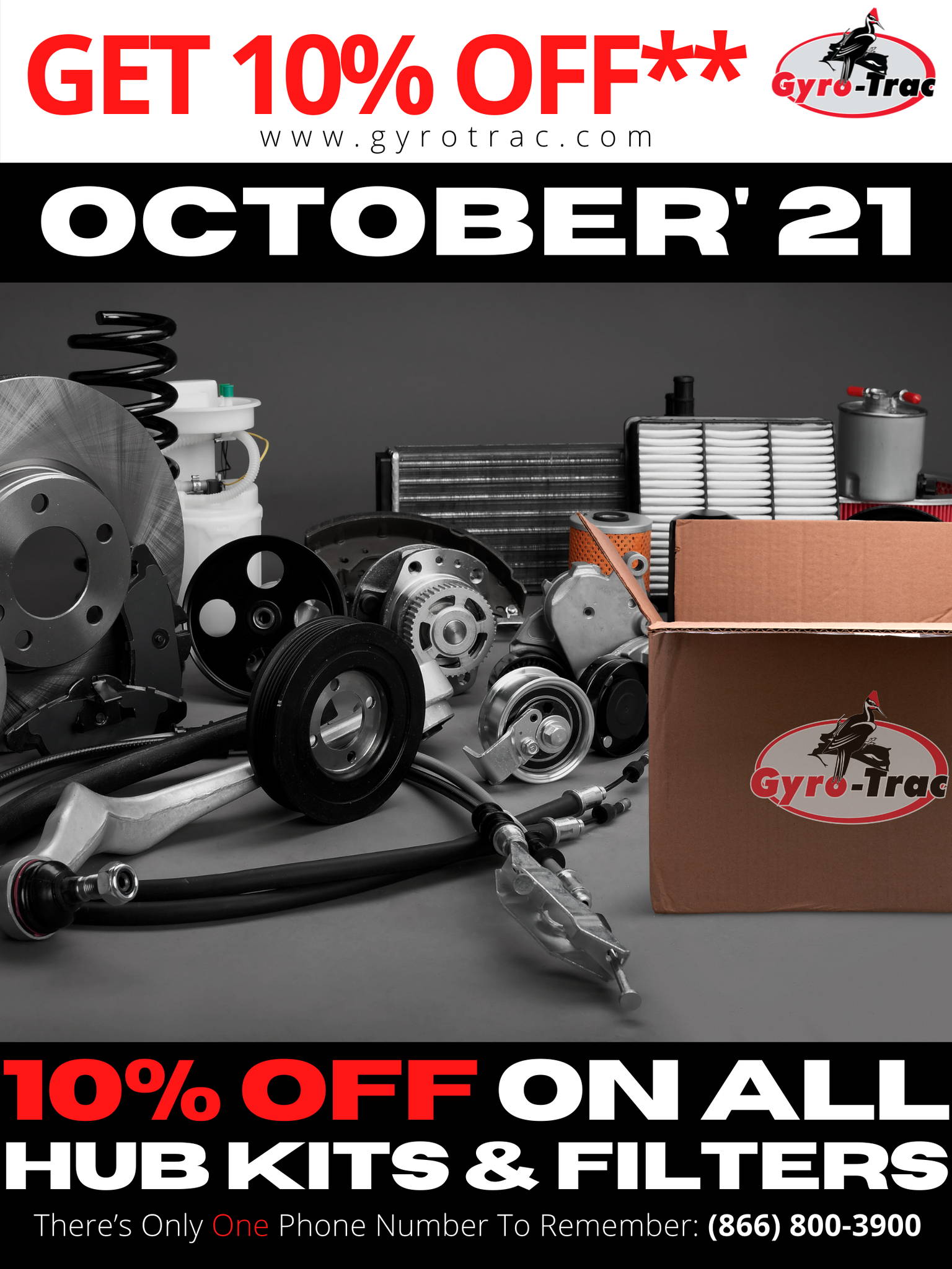 October 2021 Parts Sale
