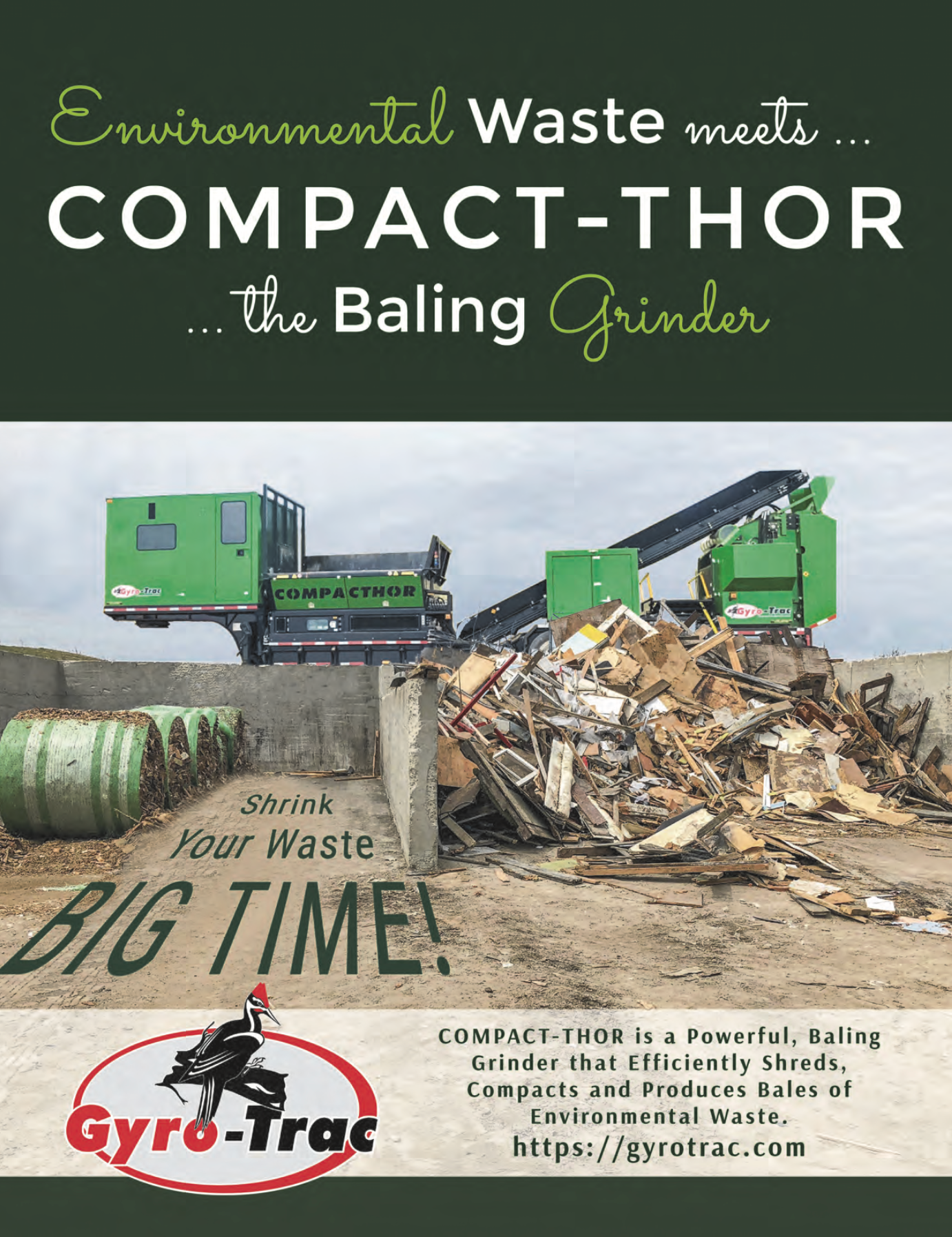 COMPACT-THOR Baling Grinder