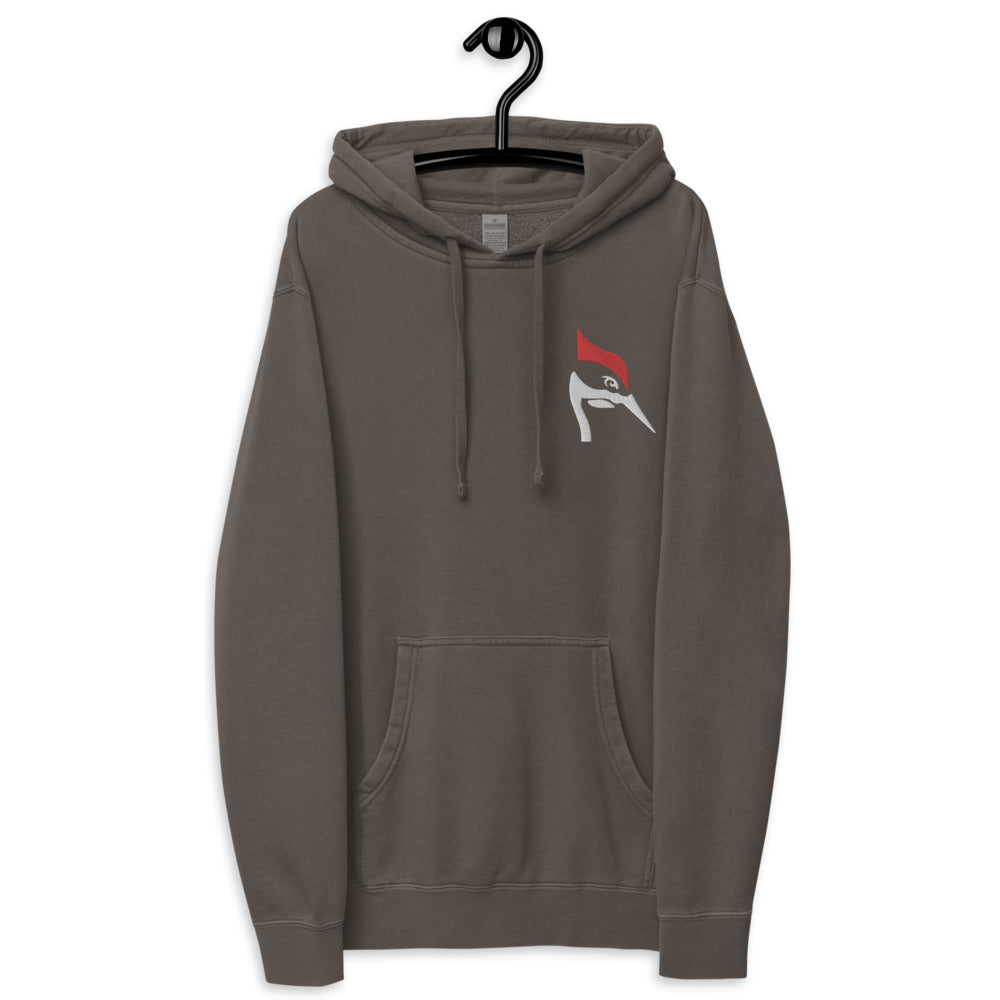 Unisex pigment dyed hoodie