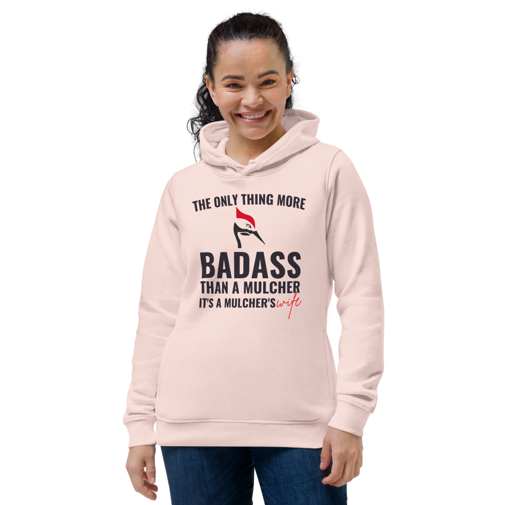 Women's eco fitted hoodie