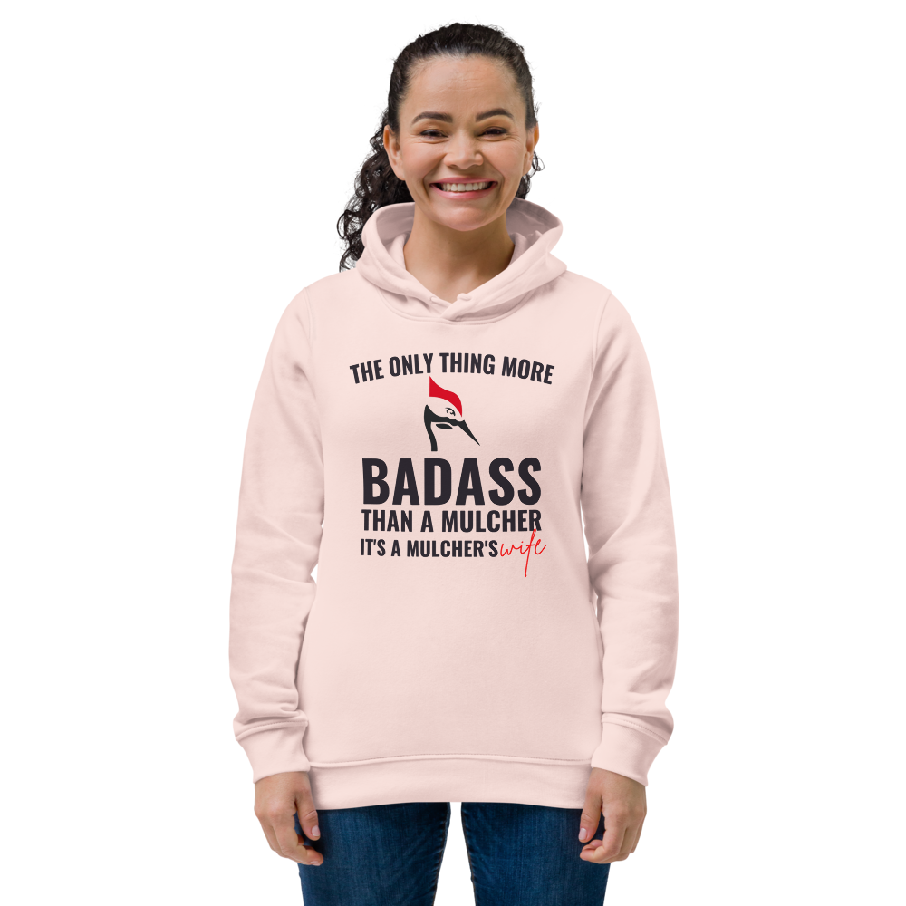 Women's eco fitted hoodie