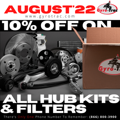 GET 10% OFF ON ALL HUB KITS & FILTERS IN AUGUST 2022