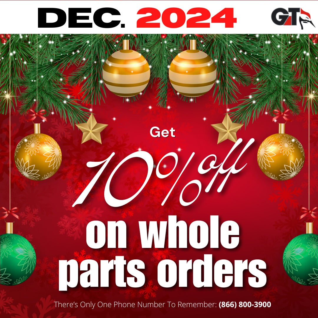 December 2024 Parts Sale