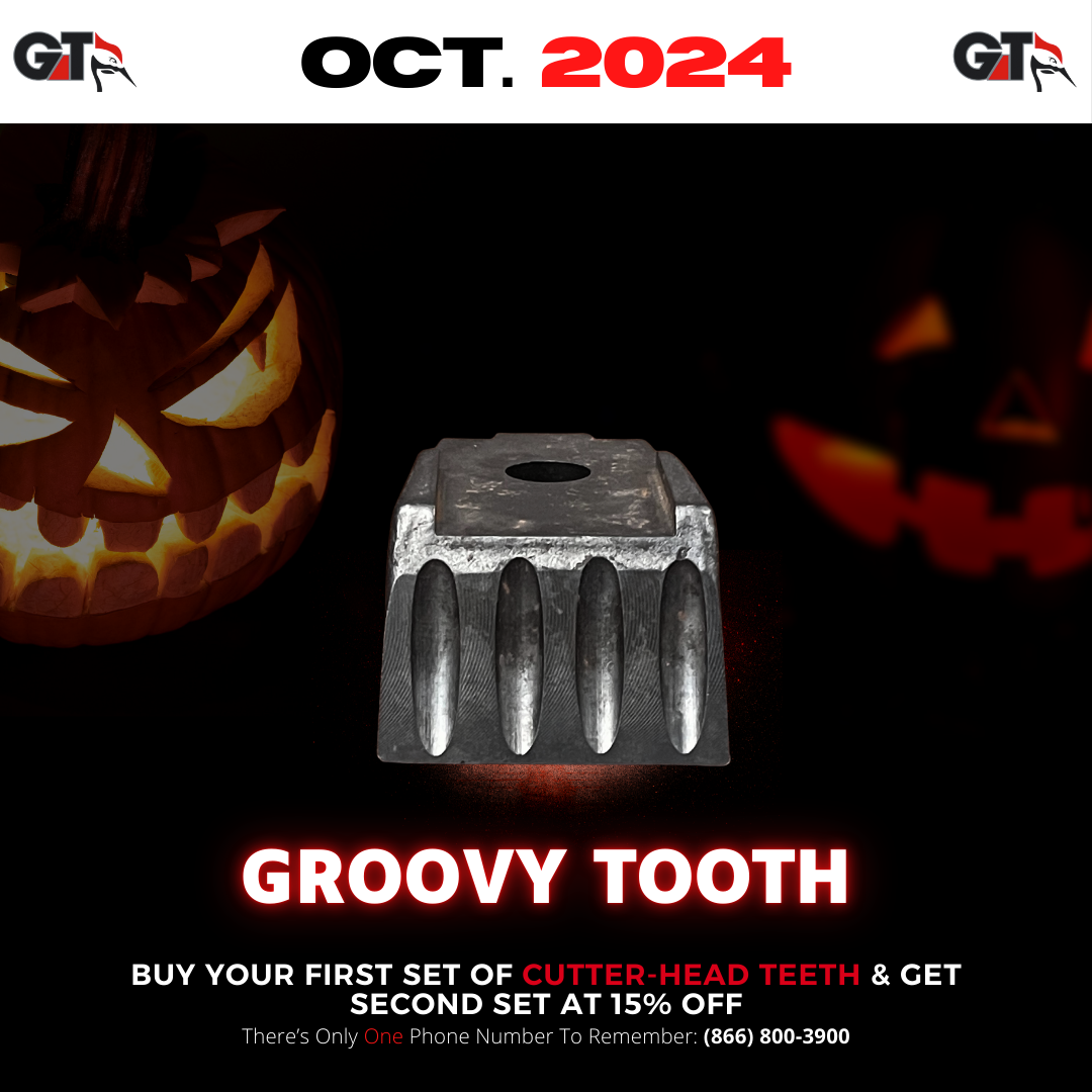 October Parts Special: Buy One Set of Cutter-Head Teeth, Get 15% Off the Second Set!canv