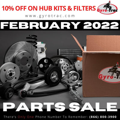 February 2022 Parts Sale