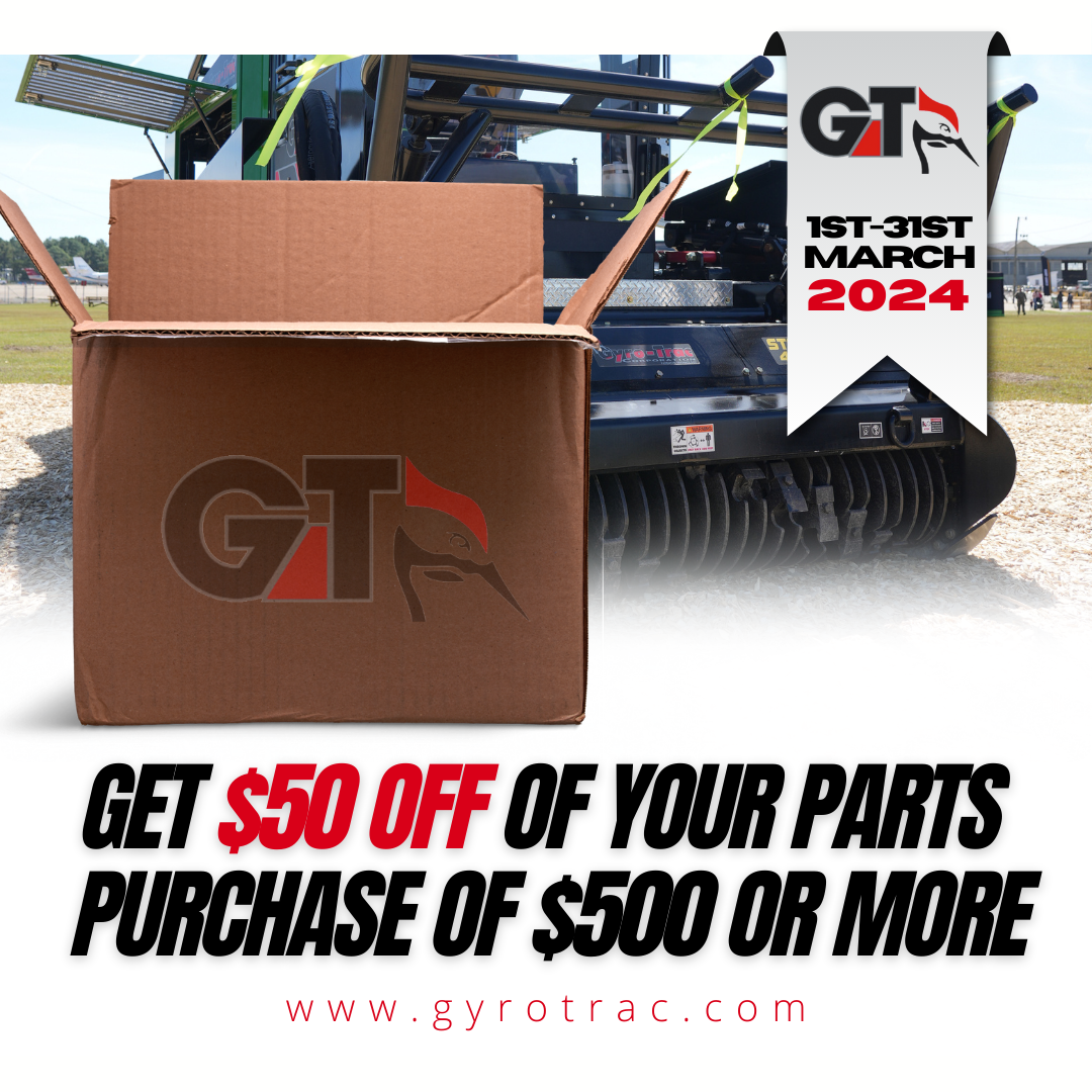 March into Savings: Get $50 Off Your Next Parts Purchase!