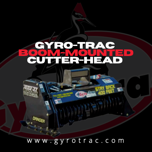 John Deere Excavators & the Gyro-Trac Boom-mounted Cutter-head Make a Great Match